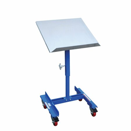 Vestil Mobile Tilt Work Table 22x21 Blue WT-2221